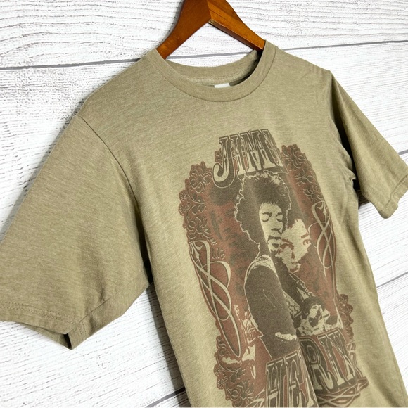 Jimi Hendrix Collage Soft T Shirt Men's Size Small - Picture 2 of 6